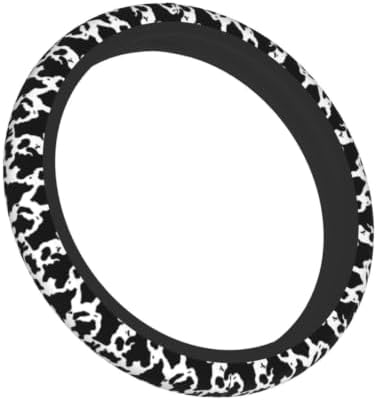 Cow Steering Wheel Covers Non Slip Neoprene Steering Wheel Protector Cover - Image 5