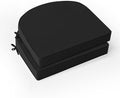 Outdoor Chair Cushions Set of 2: Waterproof & Fade Resistant Patio Furniture by SUMMSUN