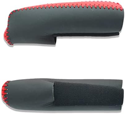 Black Red Handbrake Cover Compatible - Image 3