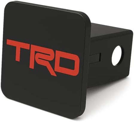 TRD Tow Hitch Cover for Toyota by Custom