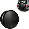 GLOBLELAND 24-26 inch Black Spare Tire Cover by GLOBLELAND
