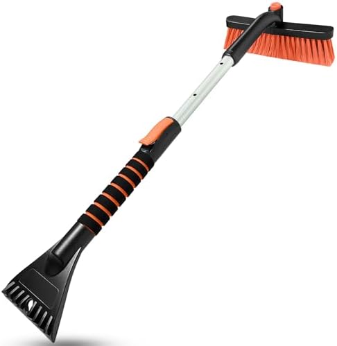 SEAAES Ice Scraper with Snow Brush, Snow Removal by SEAAES