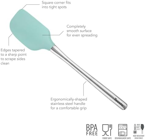 Tovolo Flex-Core Silicone Spatula Metal Handle - Image 4