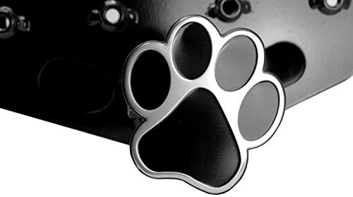 2" Dog Paw Metal Hitch Cover - Image 4