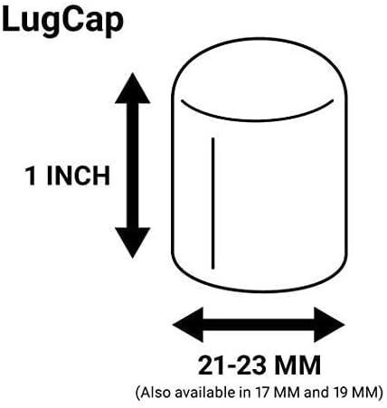 ColorLugs Vinyl Lug Nut Cover | Grey | Flexible Fit Wheel Lug Nut Cap | Fits - Image 4