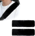 2 PCS Seat Belt Shoulder Pads, Soft Fluffy Plush Seat Belt Shoulder Strap Covers by Unknown