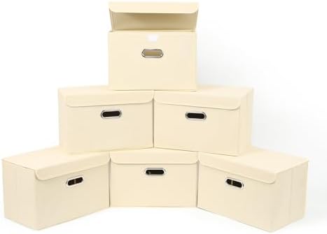 STOREONE Fabric Storage Cube Bins Foldable Organizer Container Collapsible by STOREONE