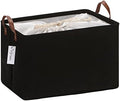 Hinwo 31L Large Canvas Storage Bin by Hinwo