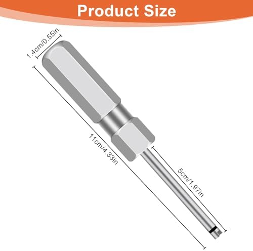 Linkstyle 2pcs Valve Core Removal Tool Set, Screwdriver Tire Valve Stem Core - Image 3