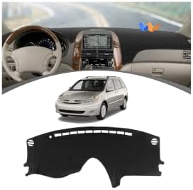 FIILINES Dash Cover for 2004-2010 Toyota Sienna, Dashboard Mat Exact Fit for by FIILINESBuyNow