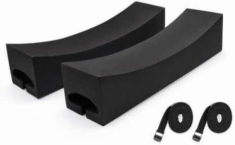 Qianly 2 Pieces Soft Roof Rack Pads Lightweight Wave Board Roof Pads Board by Unknown