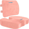 CloudBliss Ergonomic Seat Cushion & Lumbar Support Pillow Set by CloudBliss