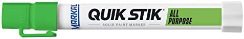 Markal 61042 Quik Stik All Purpose Solid Paint Marker, Fluorescent Green - Image 5
