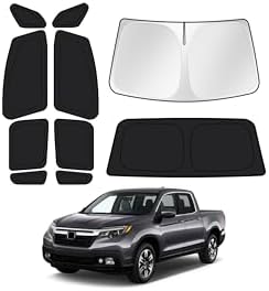 Canvcle Window Shades for 2017-2026 Honda Ridgeline Accessories Windshield Sun by Canvcle