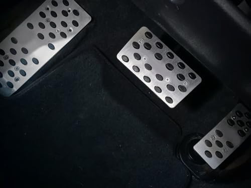 iJDMTOY Track Racing Foot Pedal Cover Set, Universal - Image 5