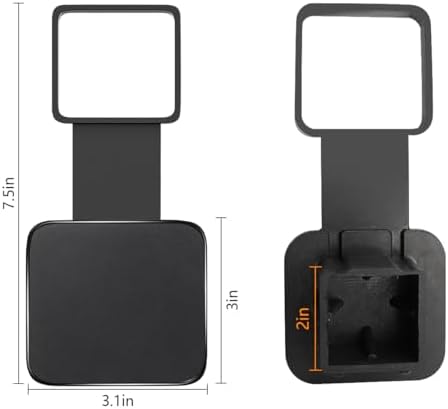 Osilly 2 Inch TPU Patriotic Trailer Hitch Cover - Image 2