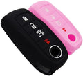 Silicone 4 Buttons Key Fob Cover Case by Zorratin