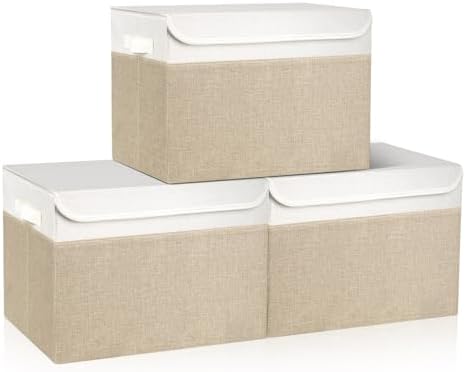 Bagnizer Large 17" 42 Quarts Collapsible Stackable Storage Bins by Bagnizer