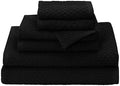 COTTON CRAFT Euro Spa Waffle Weave 6 Piece Towel Set by COTTONCRAFT