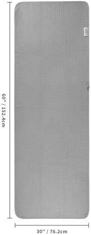 POLYTE 380 GSM Poly Blend Microfiber Quick Dry Waffle Bath Towel, 30x60 in - Image 2