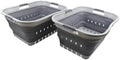 SAMMART 42L Collapsible Plastic Laundry Basket by SAMMART