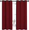 NICETOWN Burgundy Red Blackout Curtains by NICETOWN