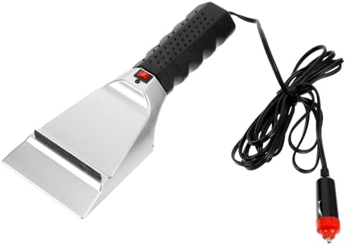 Heated Car Ice Scraper for Windshield and Side Windows by Unknown