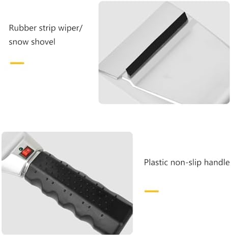 Car Windshield Snow Shovel 12V Heated Electric Car Windshield Ice Scraper Shovel - Image 7