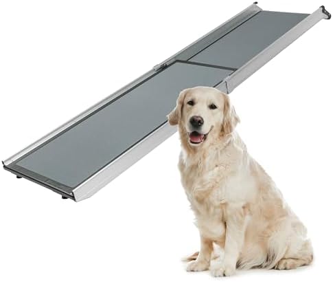PetSafe Happy Ride Extra Long Telescoping Dog Ramp, Portable Pet Ramp by PetSafe