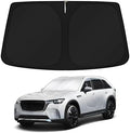 KUST Windshield Sun Shade for 2024 2025 2026 Mazda CX-90 CX90 PHEV Accessories by KUST