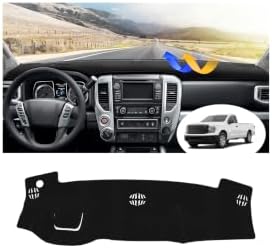 FIILINES Dash Cover for 2016-2024 Nissan Titan, Dashboard Mat Exact Fit for by FIILINESBuyNow