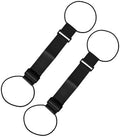 Luggage Connector Straps, Adjustable Bag Luggage Straps 2PCS Black+Black by Unknown