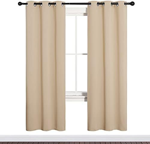 NICETOWN Biscotti Beige Blackout Curtains by NICETOWN