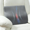 Lumbar Support Pillow for Recliner and Couch, Ergonomic Back Support Pillow by AHUAWA