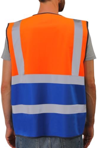 Dib Safety Hi Vis Reflective Safety Vest - Image 2