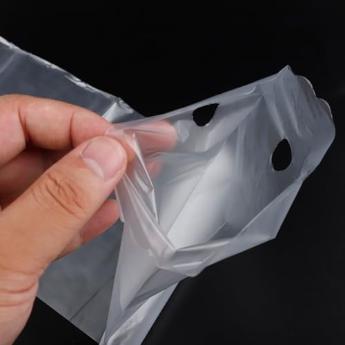 100 Pcs Short Handle Umbrella Bags Clear Waterproof Umbrella Bags Folding - Image 4