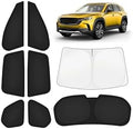 KUST Car Window Shades for Mazda CX-50 2023-2025 2026 Windshield Sun Shade Side by KUST