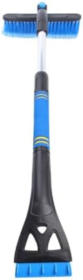 UPKOCH Car Windshield Brush Snow Cleaning Tool Telescopic Blue by UPKOCH