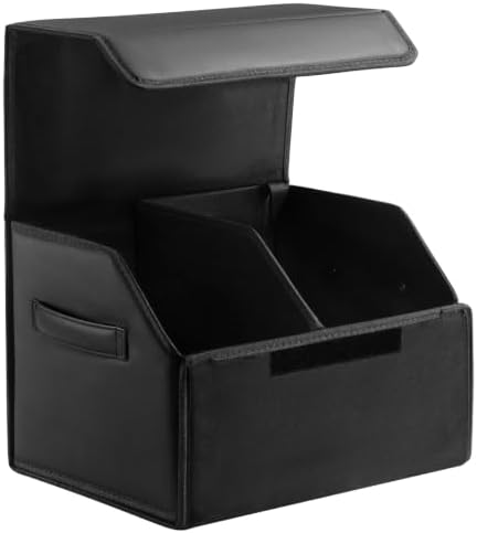 Leather Car Trunk Organizer by TENLBYC