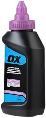 OX Violet Chalk Line Powder 8oz by OXTools