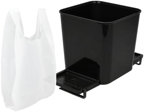 Car Trash Can with Stability Wings – Leakproof Portable Garbage Bin by HAUSSIMPLE