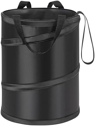 Ginsco 4 Gallons New Leakproof Car Trash Can, Large Trash Can Pop-up by Ginsco