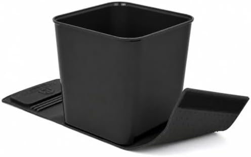 Car Trash Can with Stability Wings – Leakproof Portable Garbage Bin by HAUSSIMPLE