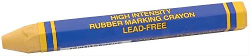 Allstar Performance ALL12061 Yellow 1/2" x 4-5/8" Tire Crayon - Image 3