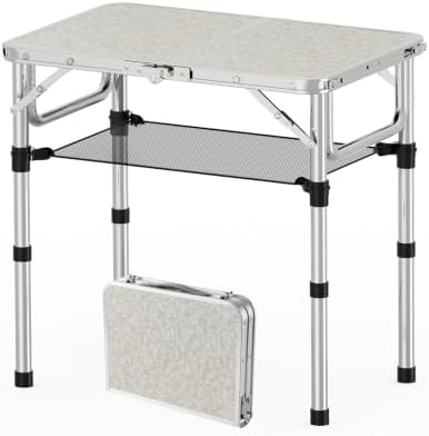 YihuiKo Folding Picnic Table, Small Camping Table by YihuiKo