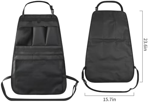 Car Seat Back Organizer with Compartment - Image 3