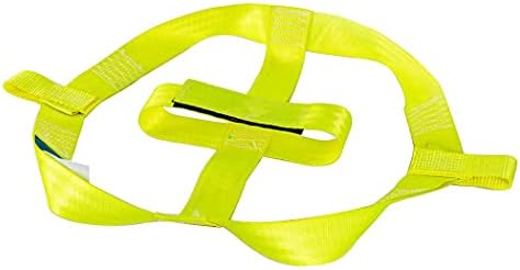MOTO4U Universal Motorcycle Rear Wheel Tie down Strap in Yellow - Image 5