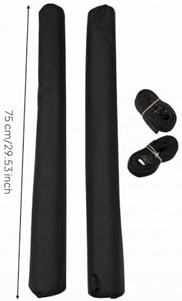 Roof Rack Pads Sturdy Cylinder Sleeve Vehicle Rack Layer Ease of Loading 600D - Image 2