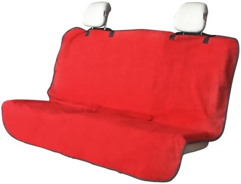 Back Seat Cover for Car Trucks Van SUV Jeep, Waterproof Rear Bench Towel Seat by LoyaGour