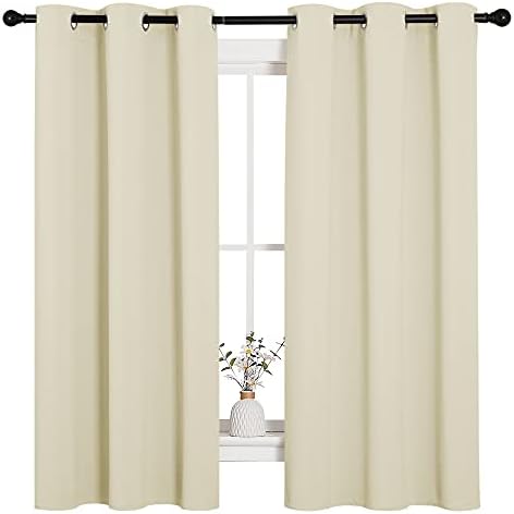 NICETOWN Beige Room Darkening Curtains - Image 2